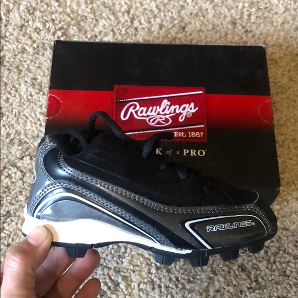 RAWLINGS Kids Clubhouse Baseball Shoe